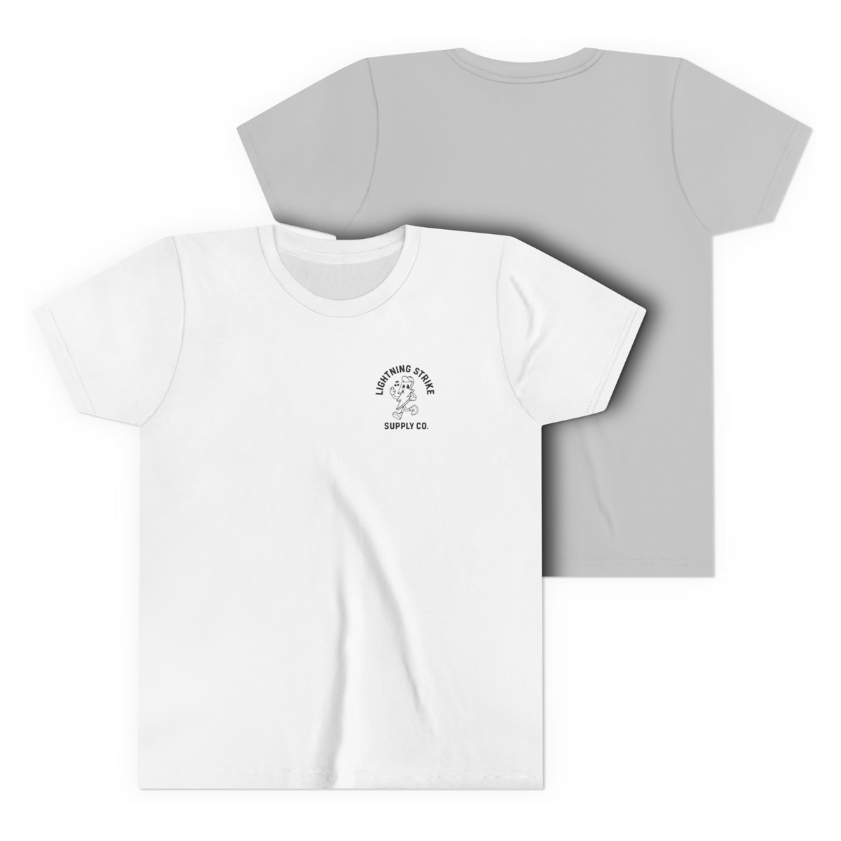 LSSC Kid's Bolt Boy Tee - White