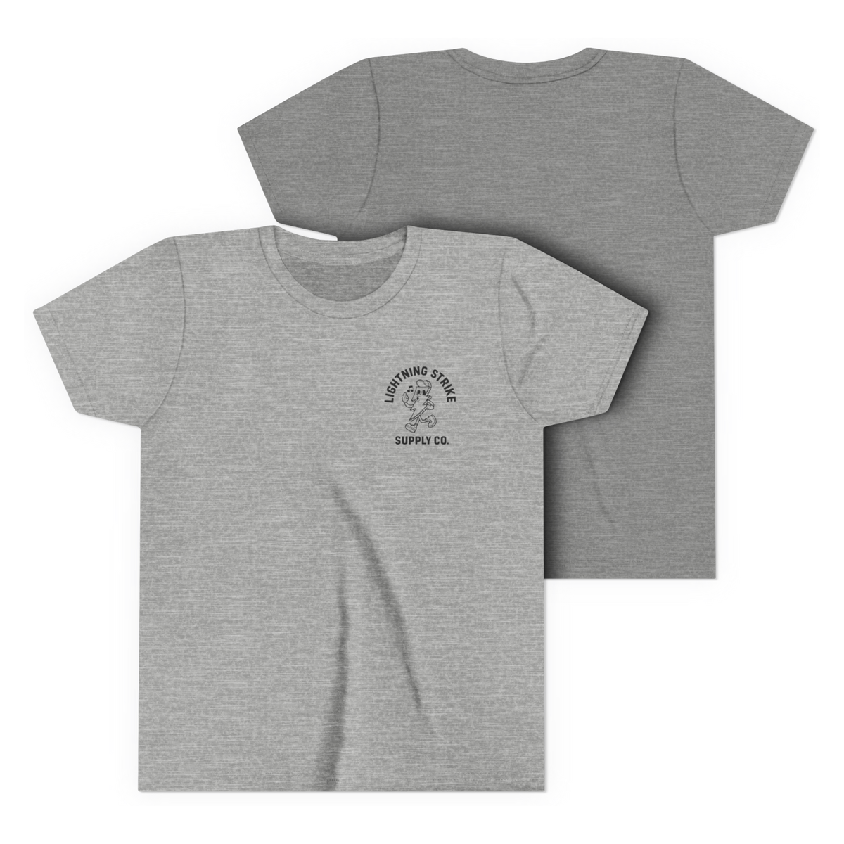 LSSC Kid's Bolt Boy Tee - Athletic Heather