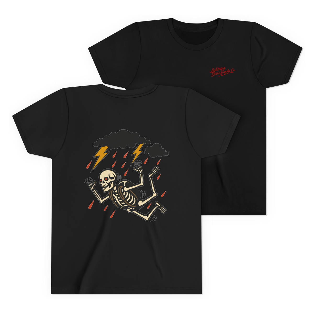 LSSC Kid's Free Fallin' Tee - Black