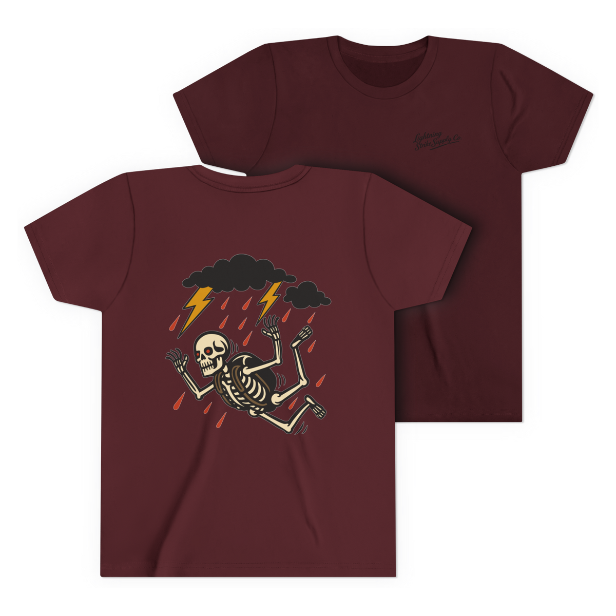 LSSC Kid's Free Fallin' Tee - Maroon