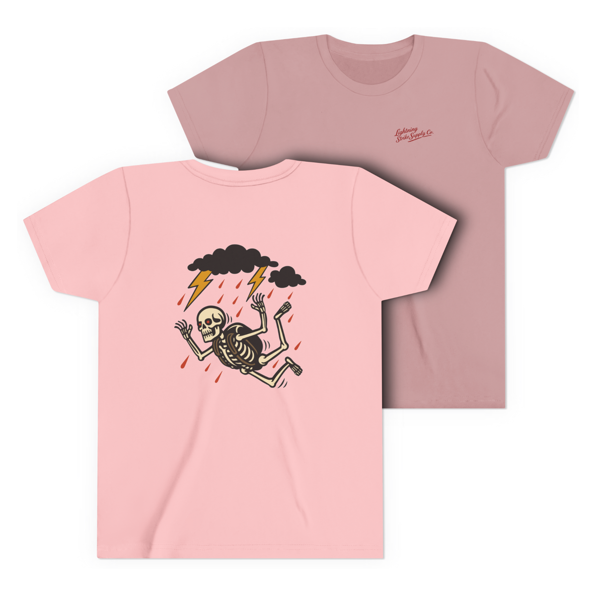LSSC Kid's Free Fallin' Tee - Pink
