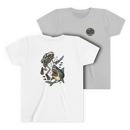 LSSC Kid's Deep Six Tee - White