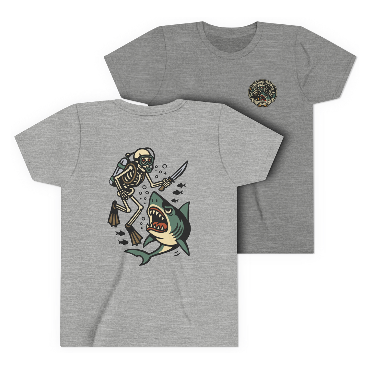 LSSC Kid's Deep Six Tee - Athletic Heather