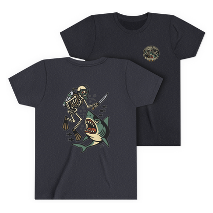 LSSC Kid's Deep Six Tee - Heather Navy