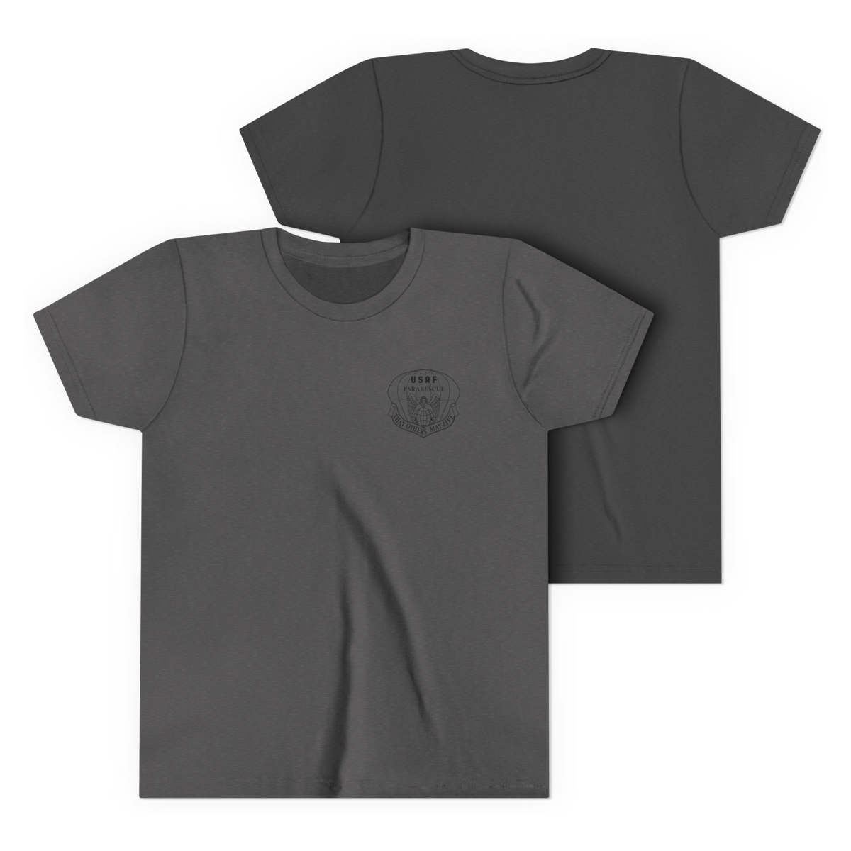 LSSC Kid's PJ Flash Tee - Dark Heather Grey