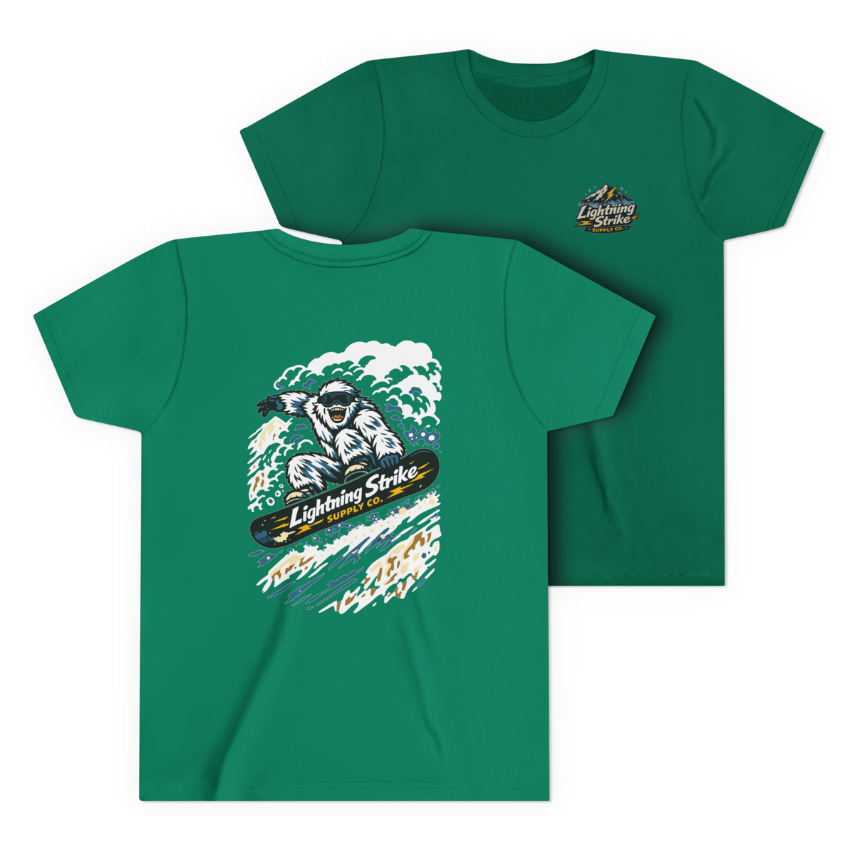 LSSC Kid's Shred It Tee - Kelly