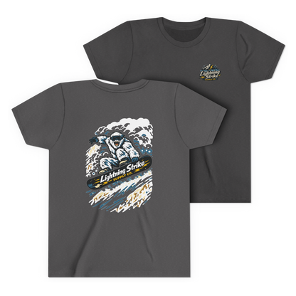 LSSC Kid's Shred It Tee - Dark Heather Grey