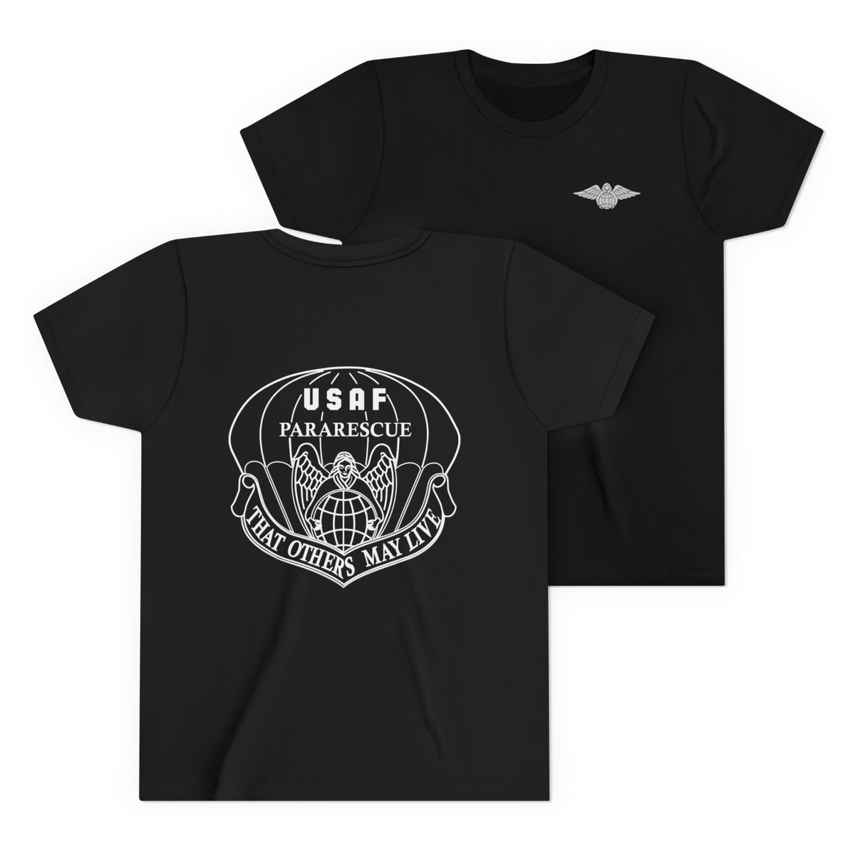 LSSC Kid's Guardian Angel Tee - Black