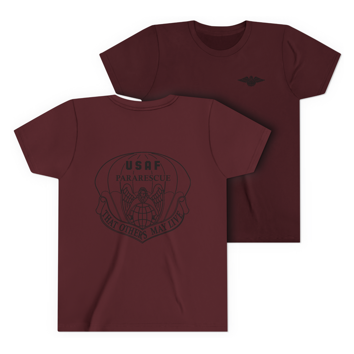 LSSC Kid's Guardian Angel Tee - Maroon