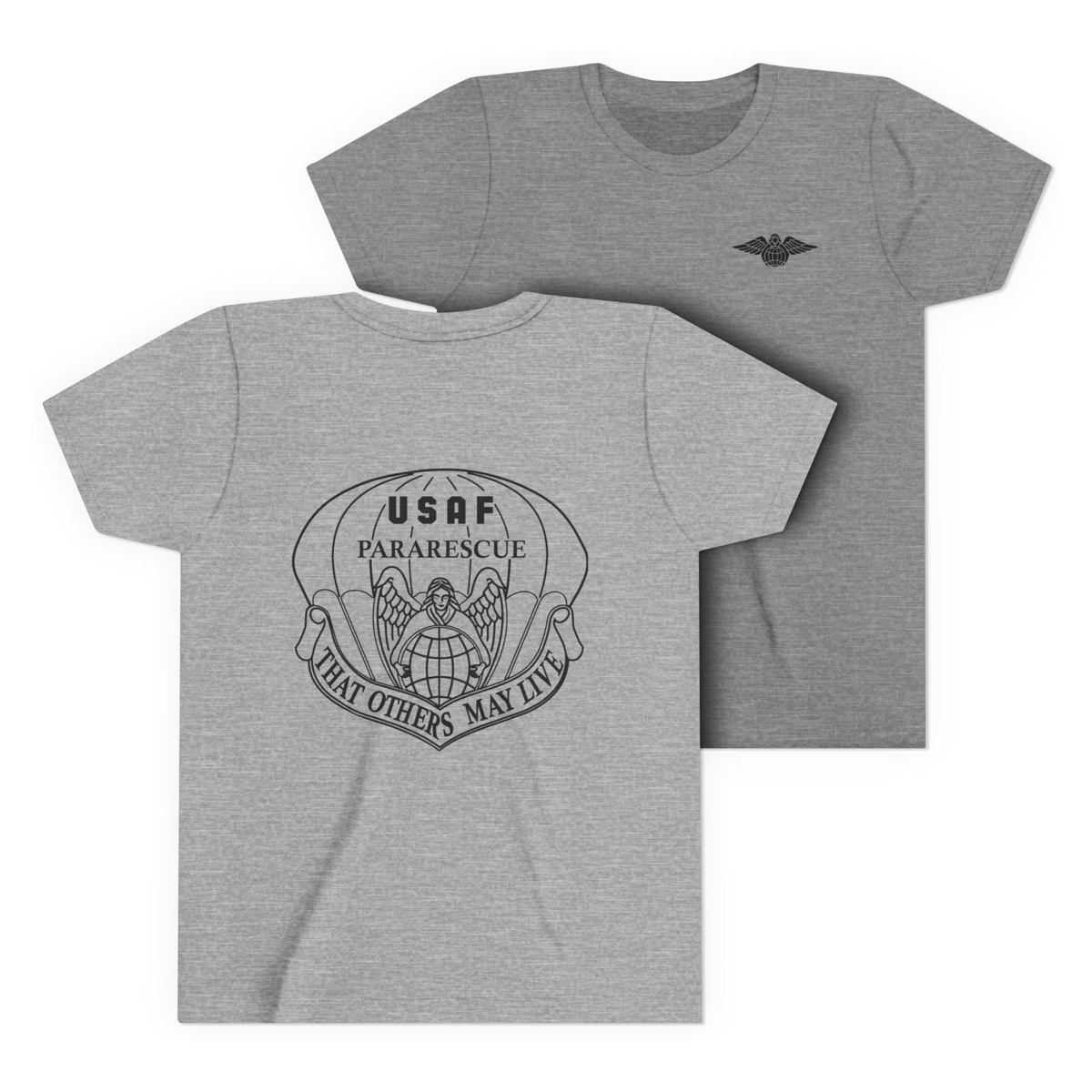 LSSC Kid's Guardian Angel Tee - Athletic Heather