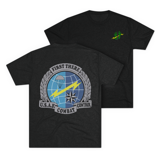 LSSC CCT | Green Feet Colored Tee - Tri-Blend Vintage Black