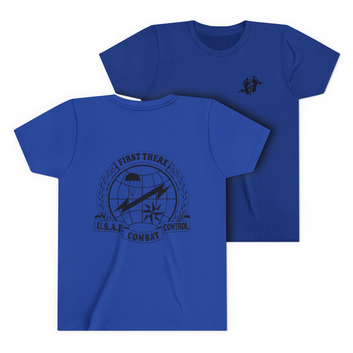 LSSC Kids CCT | Green Feet Tee - True Royal