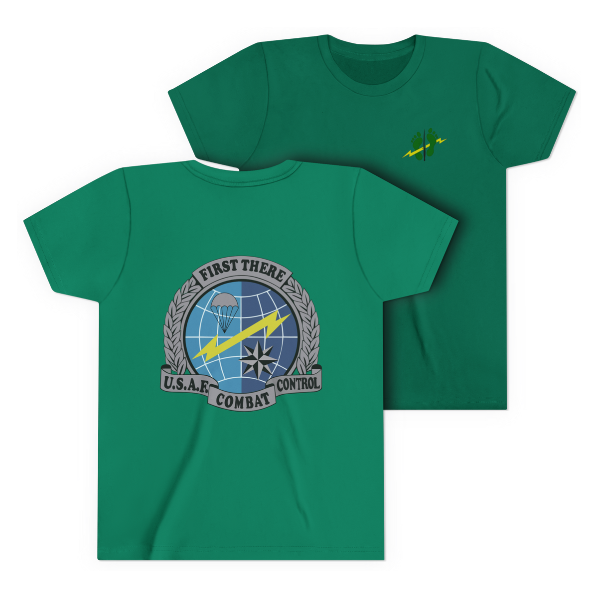 LSSC Kid's CCT | Green Feet Colored Tee - Kelly