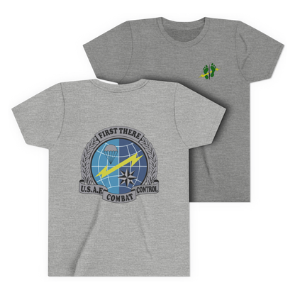 LSSC Kid's CCT | Green Feet Colored Tee - Athletic Heather