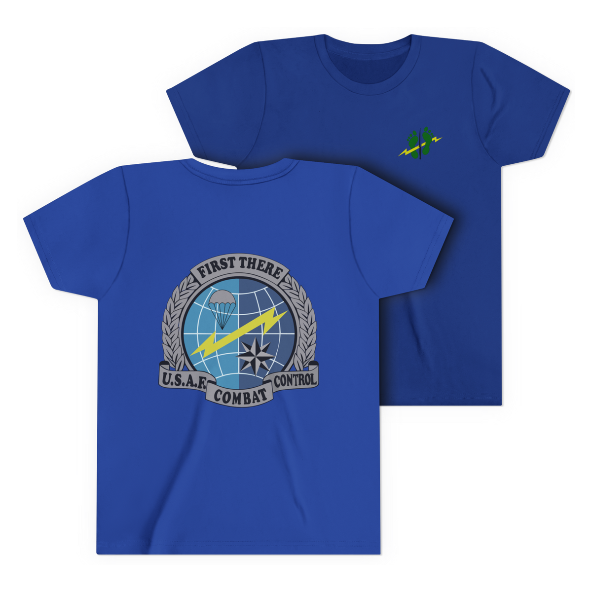 LSSC Kid's CCT | Green Feet Colored Tee - True Royal