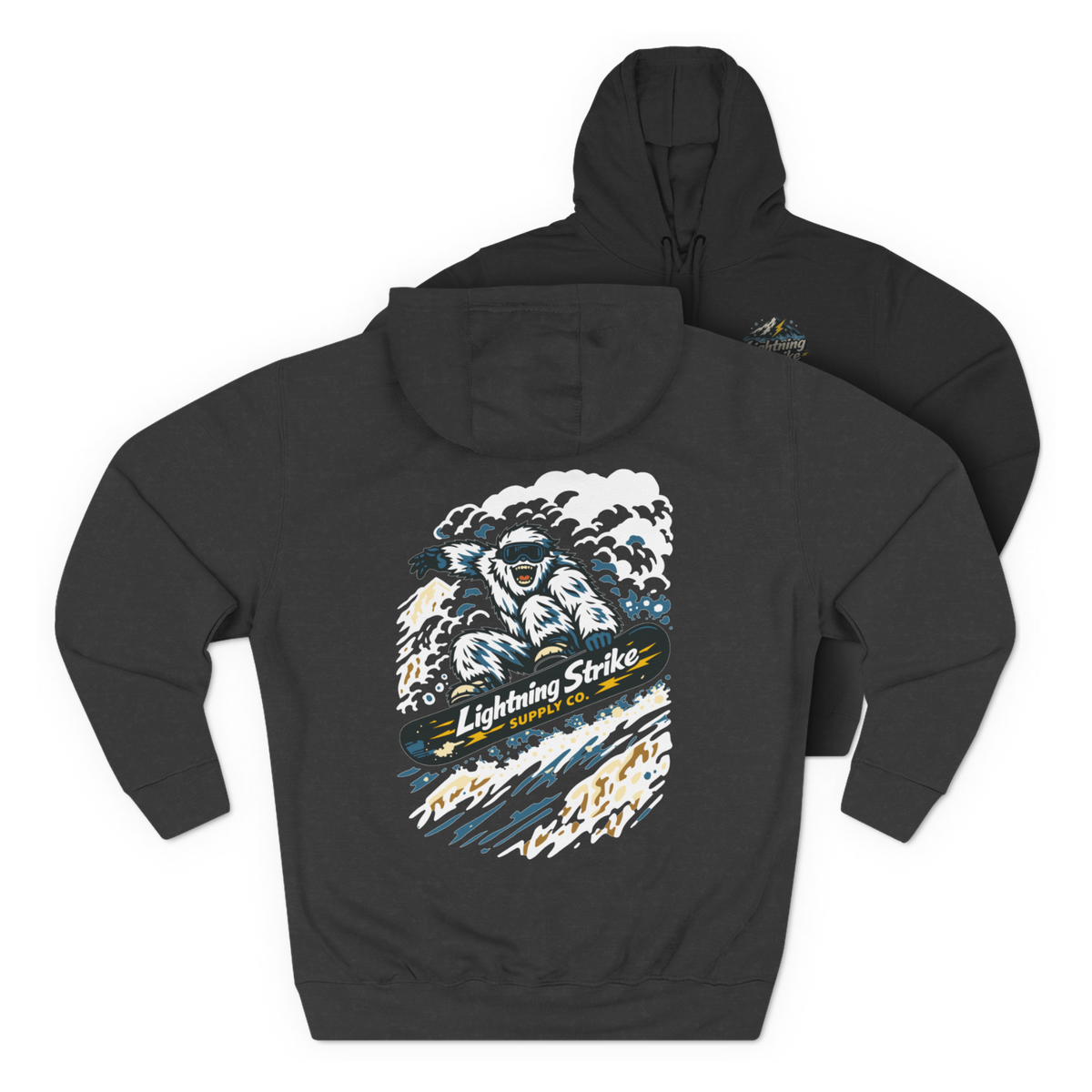 LSSC Shred It Hoodie - Charcoal Heather