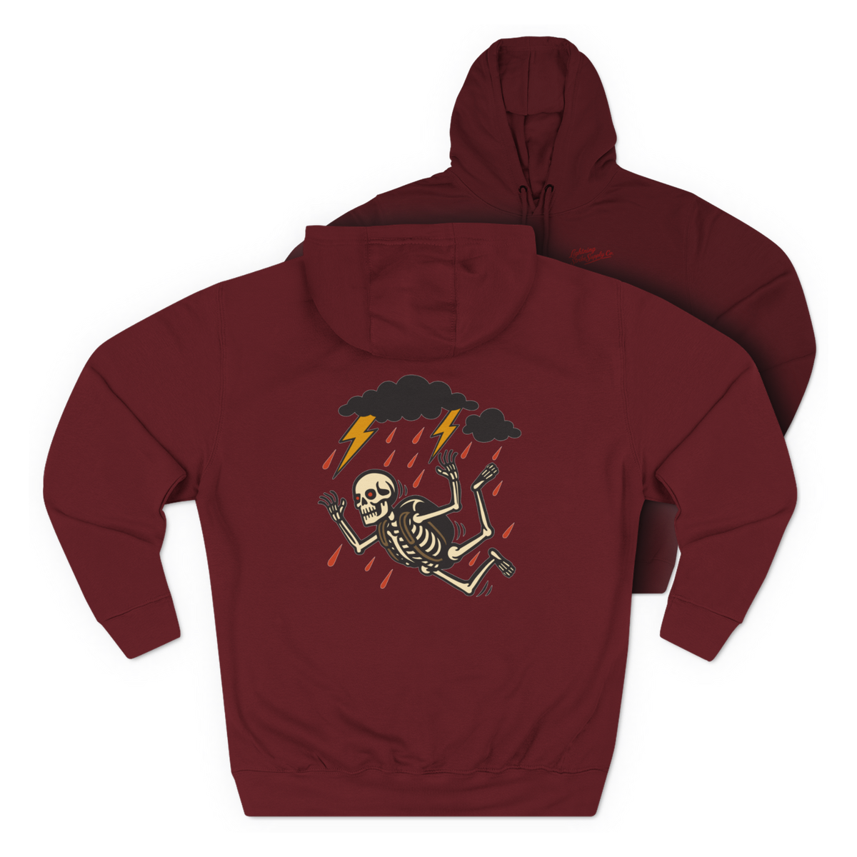 LSSC Free Fallin' Hoodie - Burgundy