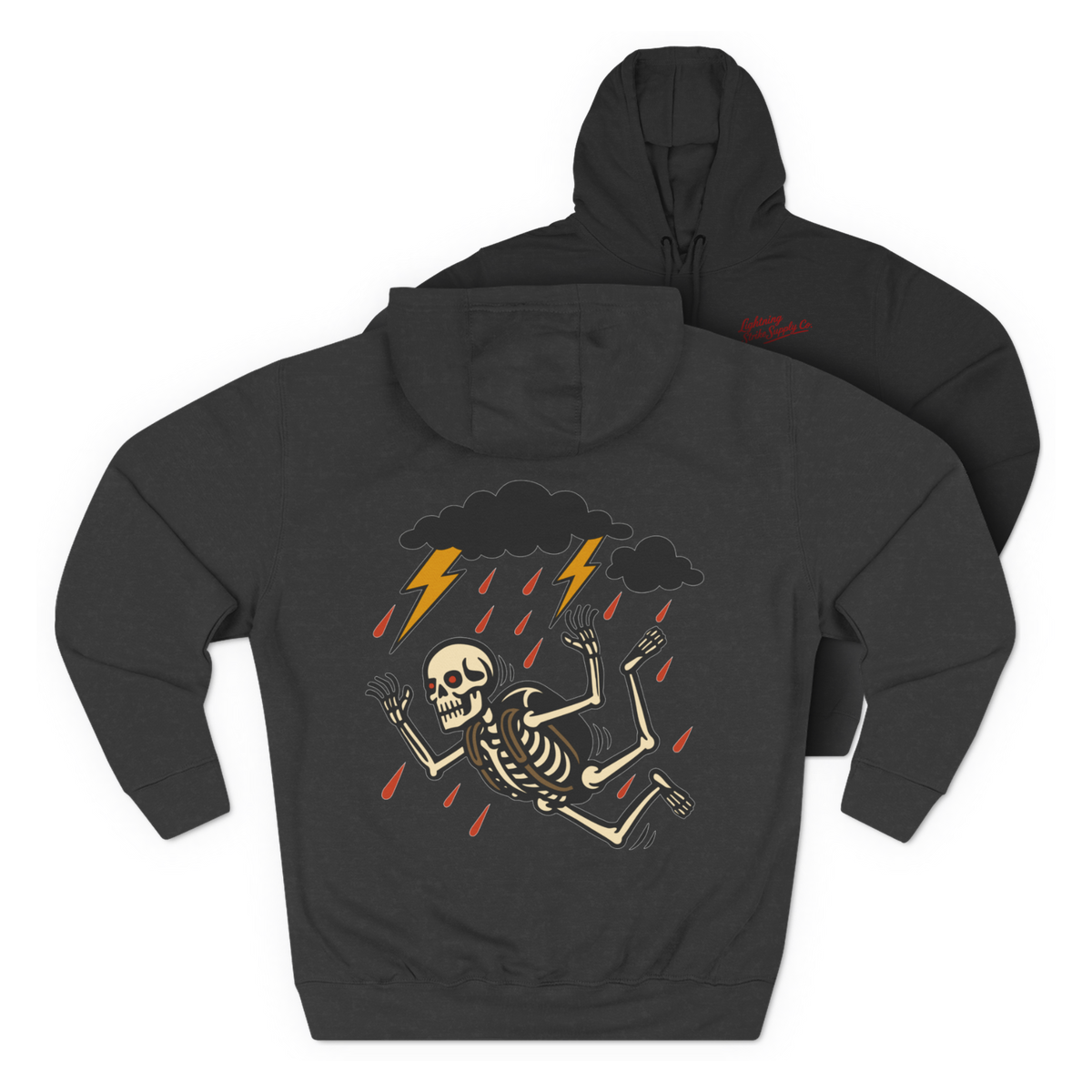 LSSC Free Fallin' Hoodie - Charcoal Heather