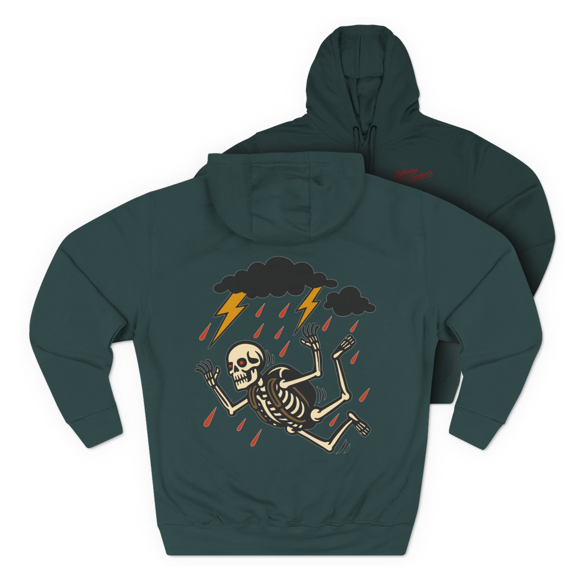 LSSC Free Fallin' Hoodie - Sports Green