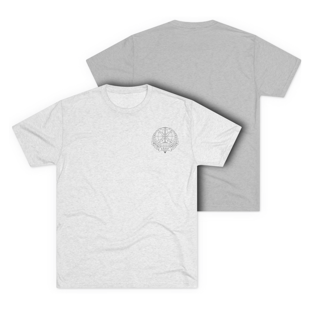 LSSC SR Flash Tee - Tri-Blend Heather White