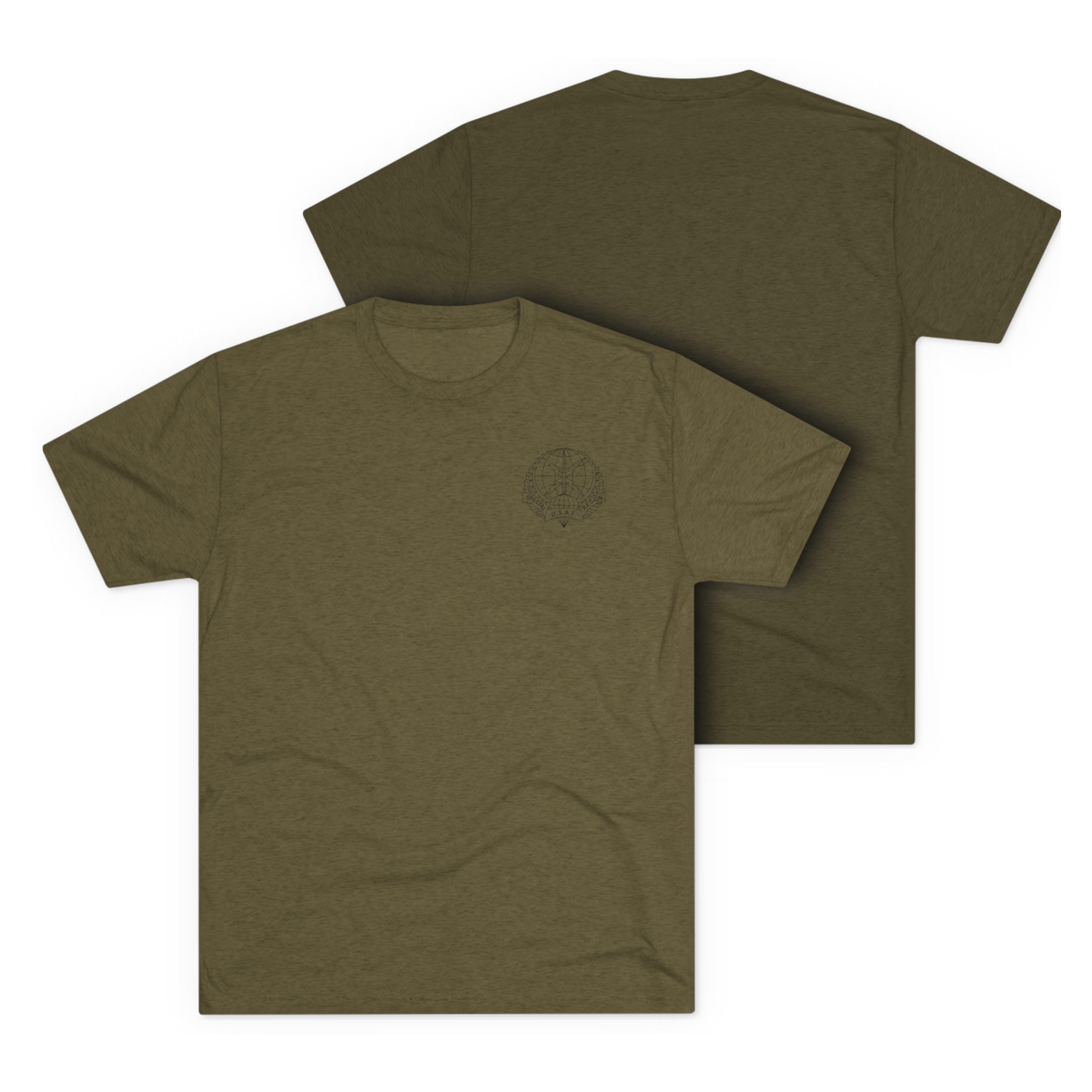 LSSC SR Flash Tee - Tri-Blend Military Green