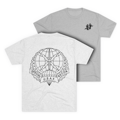 LSSC SR | Green Feet Tee - Tri-Blend Heather White