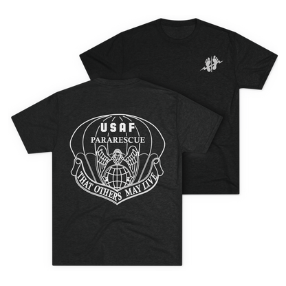 LSSC PJ | Green Feet Tee - Tri-Blend Vintage Black