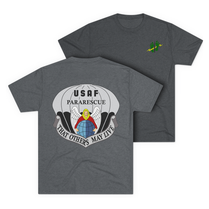 LSSC PJ | Green Feet Colored Tee - Tri-Blend Premium Heather