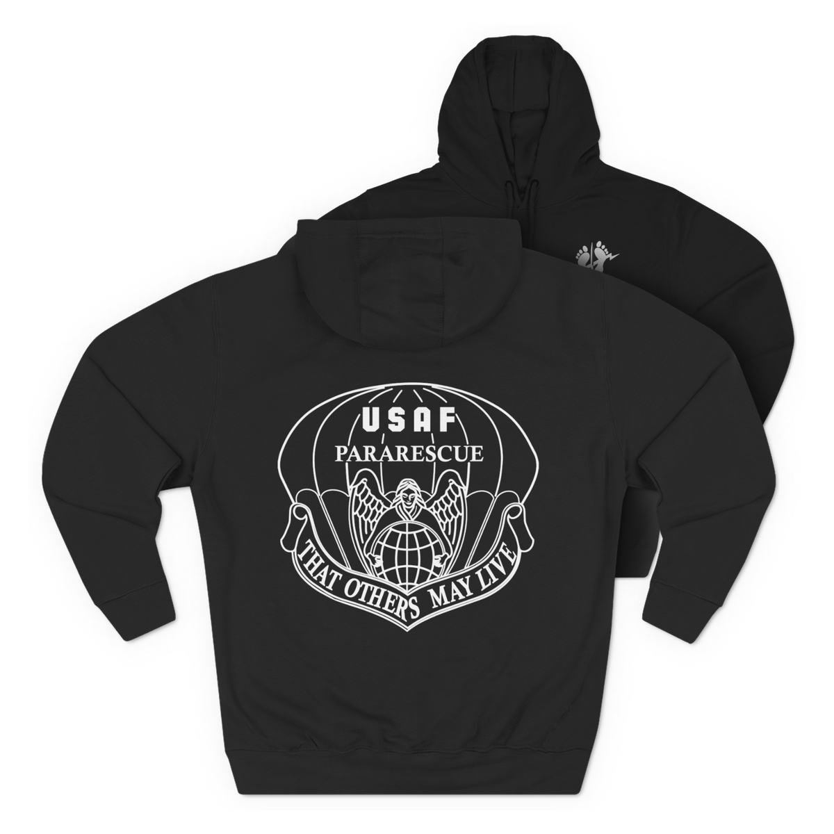 LSSC PJ | Green Feet Hoodie - Black
