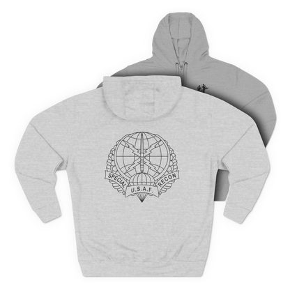 LSSC SR | Green Feet Hoodie - Heather Grey