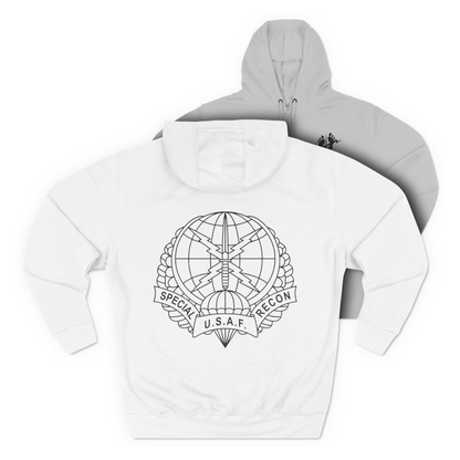 LSSC SR | Green Feet Hoodie - White