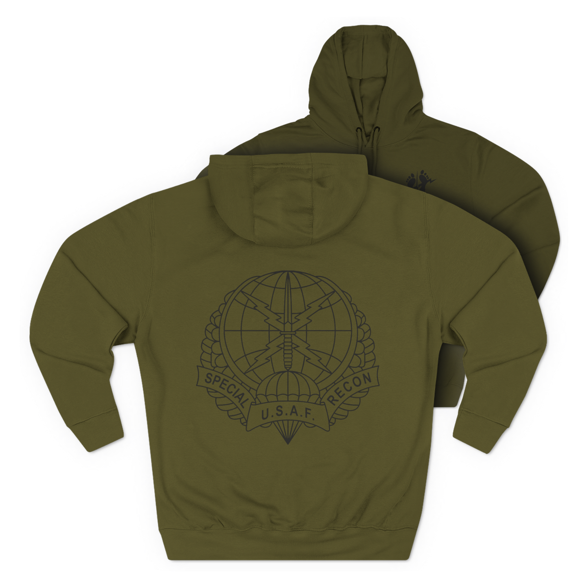 LSSC SR | Green Feet Hoodie - Army Green