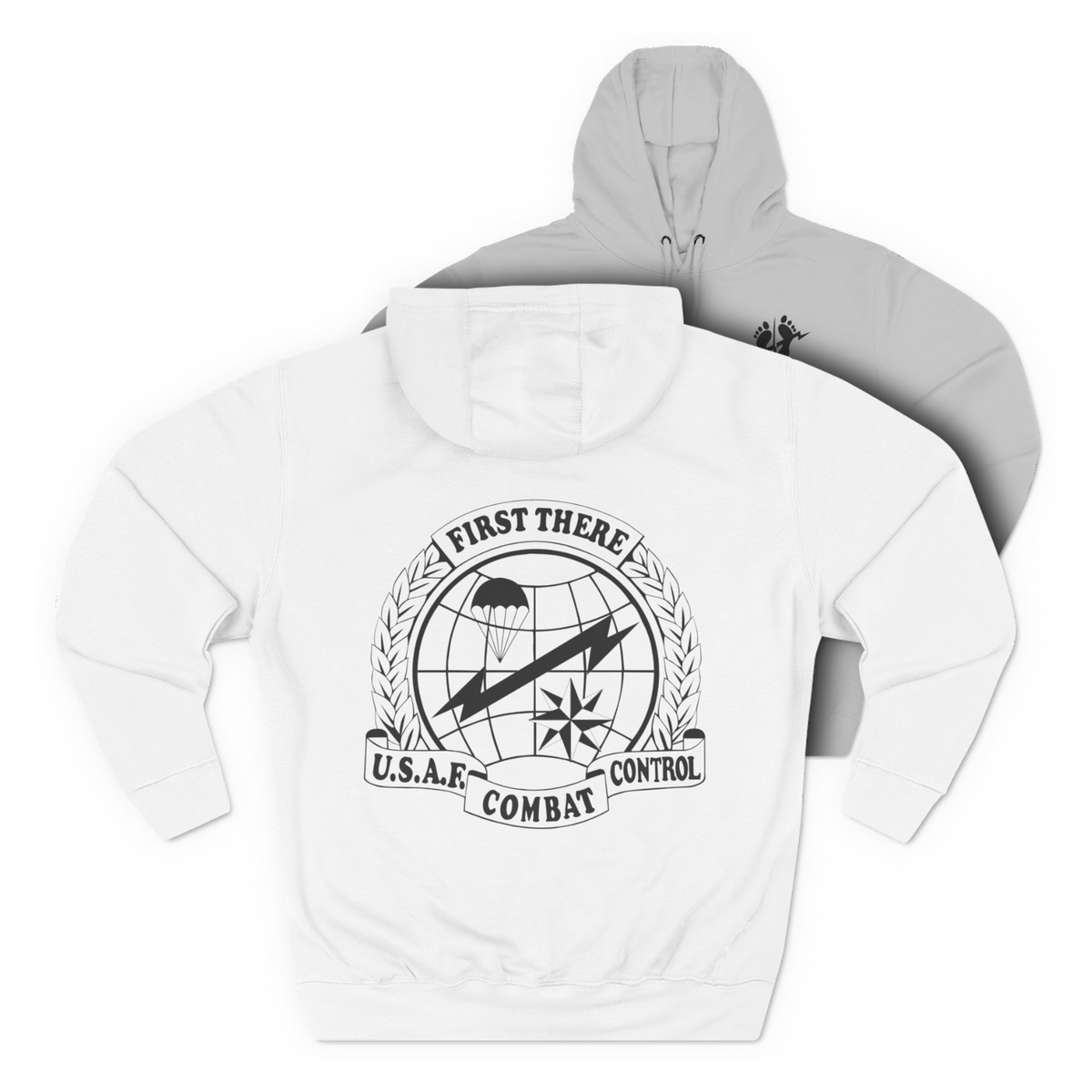 LSSC CCT | Green Feet Hoodie - White