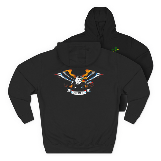 LSSC Silver Team | Green Feet Colored Hoodie - Black