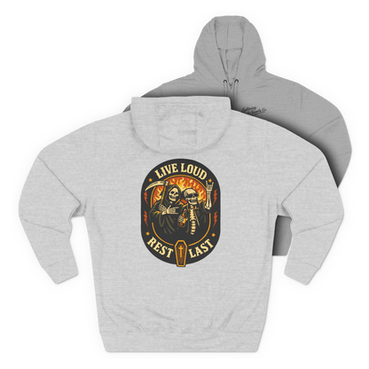 LSSC Live Loud · Rest Last Hoodie - Heather Grey