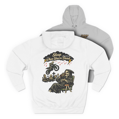 LSSC Sleep When You're Dead Hoodie - White
