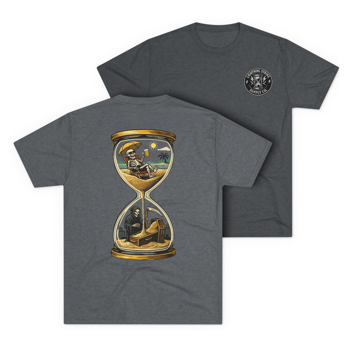 LSSC Borrowed Time Tee - Tri-Blend Premium Heather