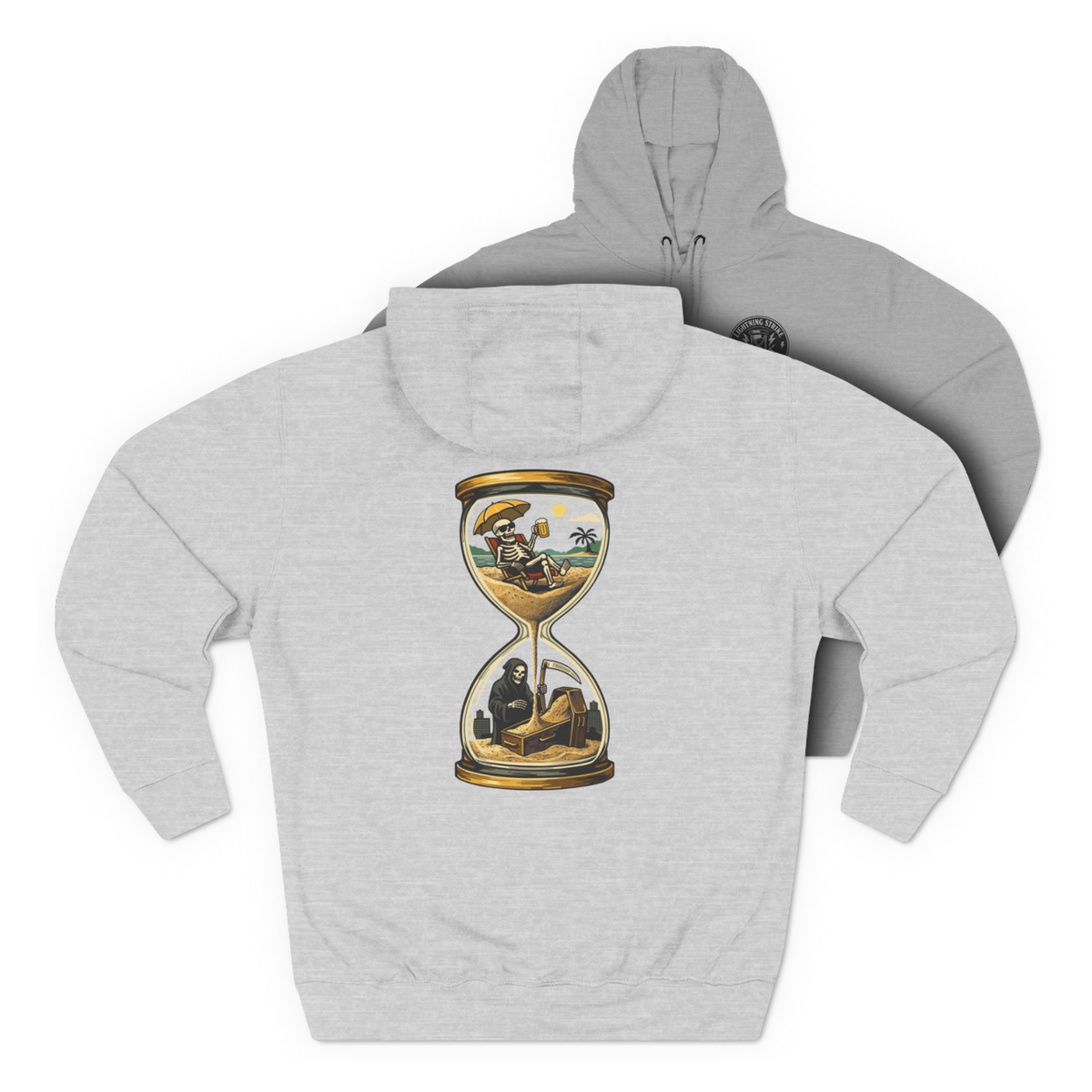 LSSC Borrowed Time Hoodie - Heather Grey