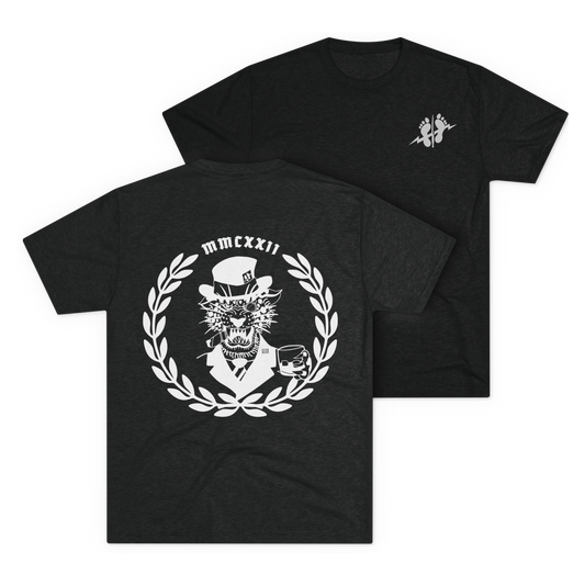 LSSC Fancy Jag Tee - Tri-Blend Vintage Black