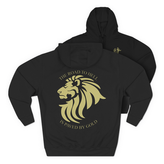 LSSC Gold Team "Gold" Fleece Hoodie - Black